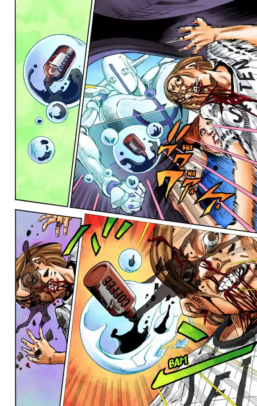 JoJo's Bizarre Adventure Part 8 JoJolion [Official Colored] Vol. 15 Ch. 60 Dolomité's Blue Lagoon Part 2