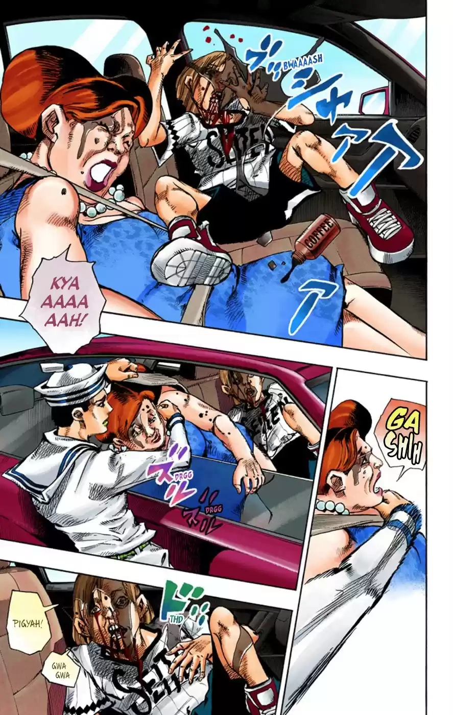 JoJo's Bizarre Adventure Part 8 JoJolion [Official Colored] Vol. 15 Ch. 60 Dolomité's Blue Lagoon Part 2