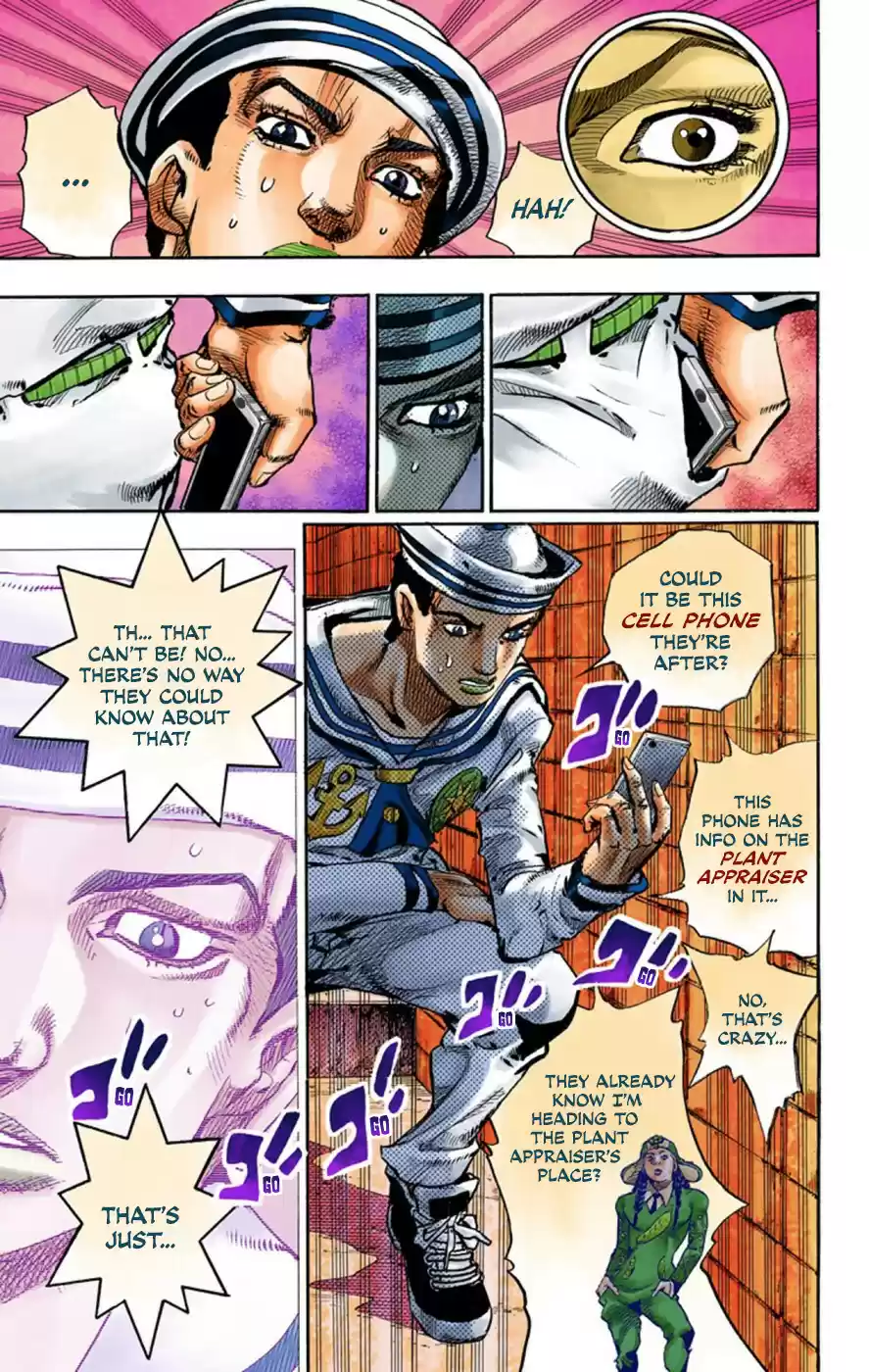 JoJo's Bizarre Adventure Part 8 JoJolion [Official Colored] Vol. 15 Ch. 60 Dolomité's Blue Lagoon Part 2