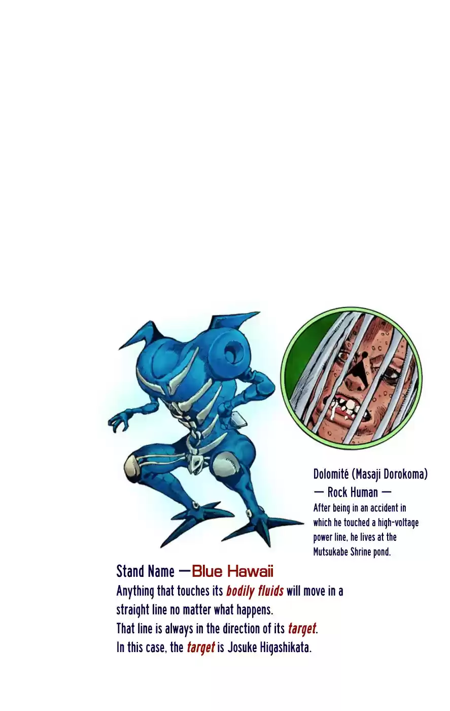 JoJo's Bizarre Adventure Part 8 JoJolion [Official Colored] Vol. 15 Ch. 60 Dolomité's Blue Lagoon Part 2