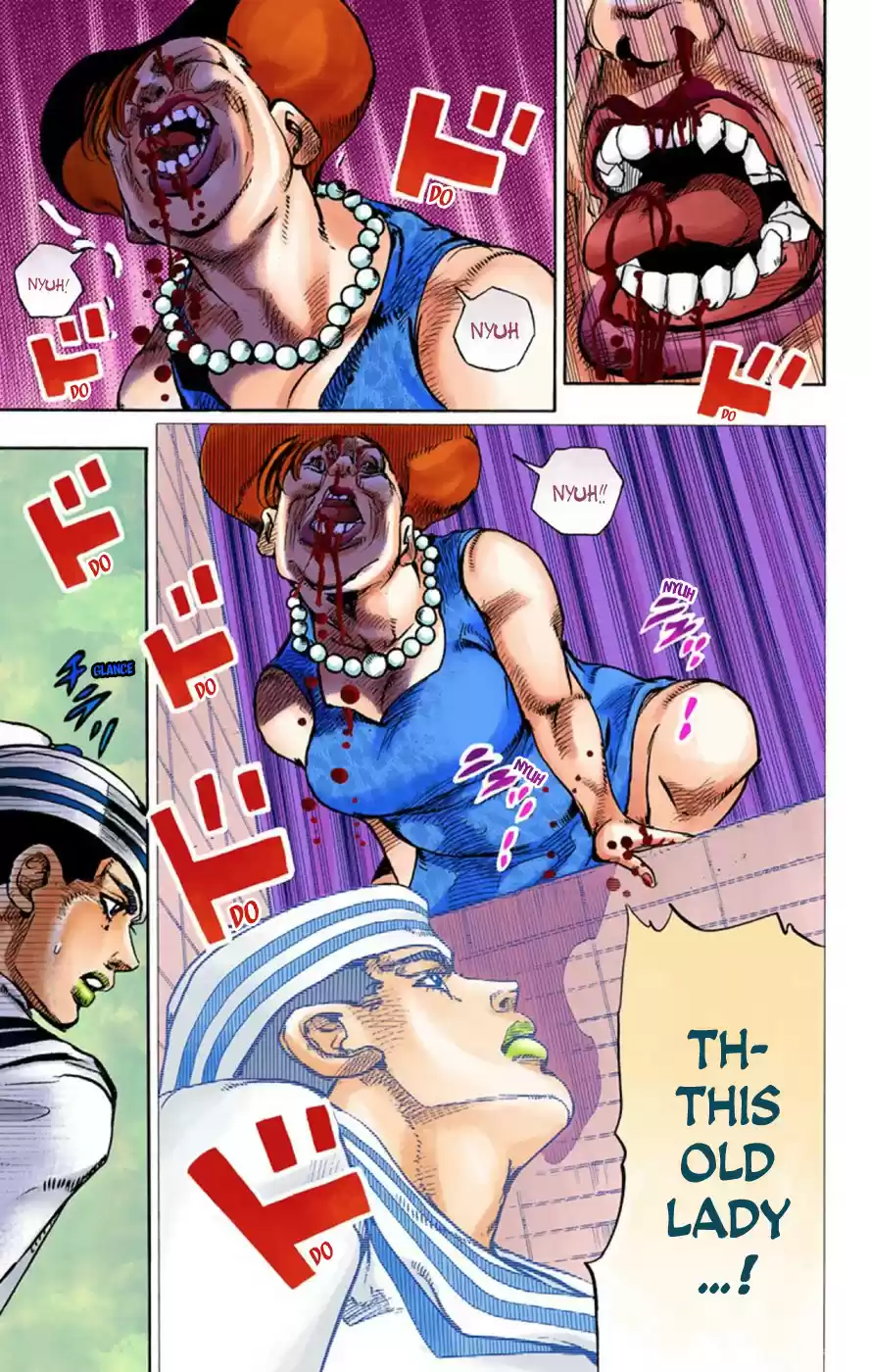 JoJo's Bizarre Adventure Part 8 JoJolion [Official Colored] Vol. 15 Ch. 61 Dolomité's Blue Lagoon Part 3