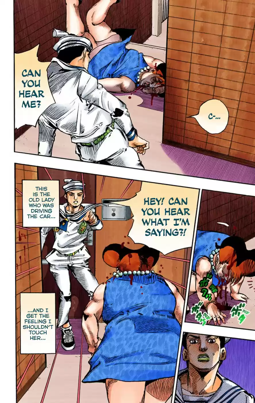 JoJo's Bizarre Adventure Part 8 JoJolion [Official Colored] Vol. 15 Ch. 61 Dolomité's Blue Lagoon Part 3