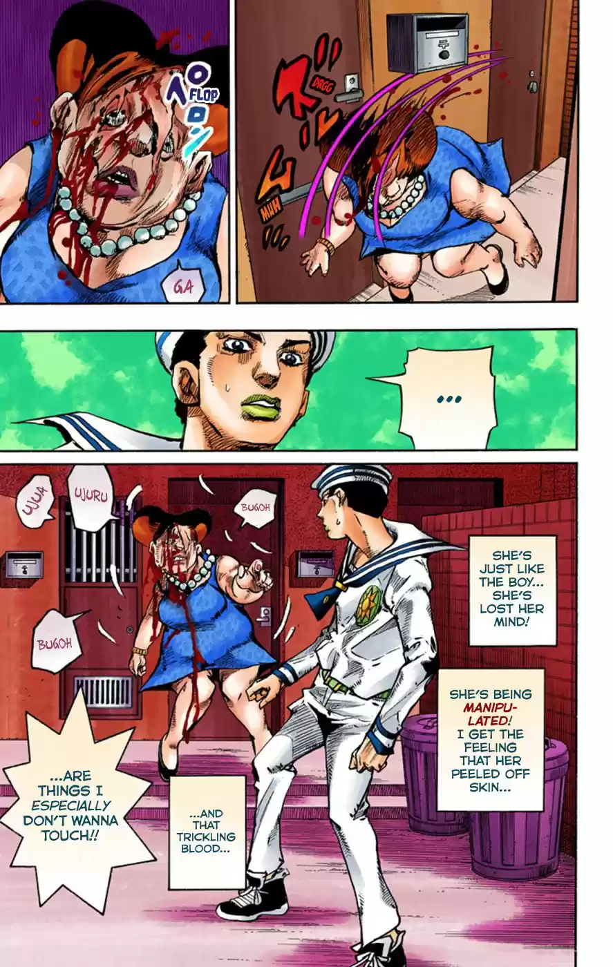 JoJo's Bizarre Adventure Part 8 JoJolion [Official Colored] Vol. 15 Ch. 61 Dolomité's Blue Lagoon Part 3