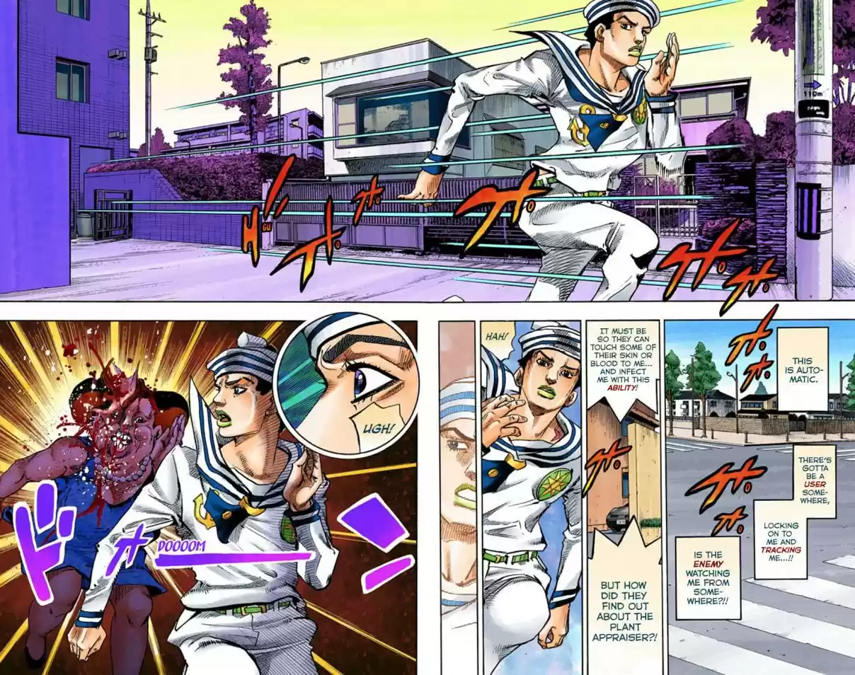 JoJo's Bizarre Adventure Part 8 JoJolion [Official Colored] Vol. 15 Ch. 61 Dolomité's Blue Lagoon Part 3