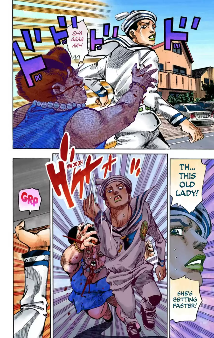 JoJo's Bizarre Adventure Part 8 JoJolion [Official Colored] Vol. 15 Ch. 61 Dolomité's Blue Lagoon Part 3