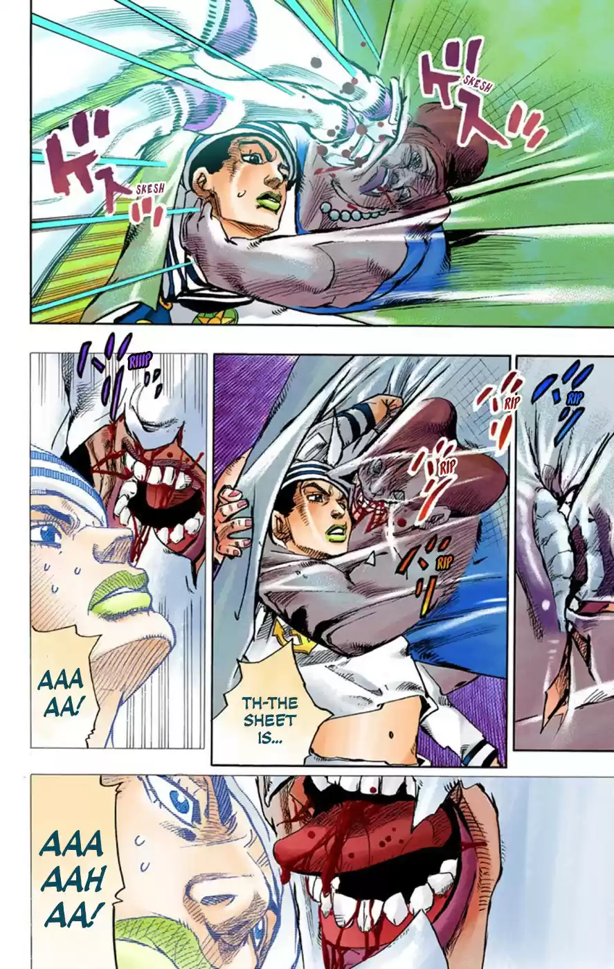 JoJo's Bizarre Adventure Part 8 JoJolion [Official Colored] Vol. 15 Ch. 61 Dolomité's Blue Lagoon Part 3