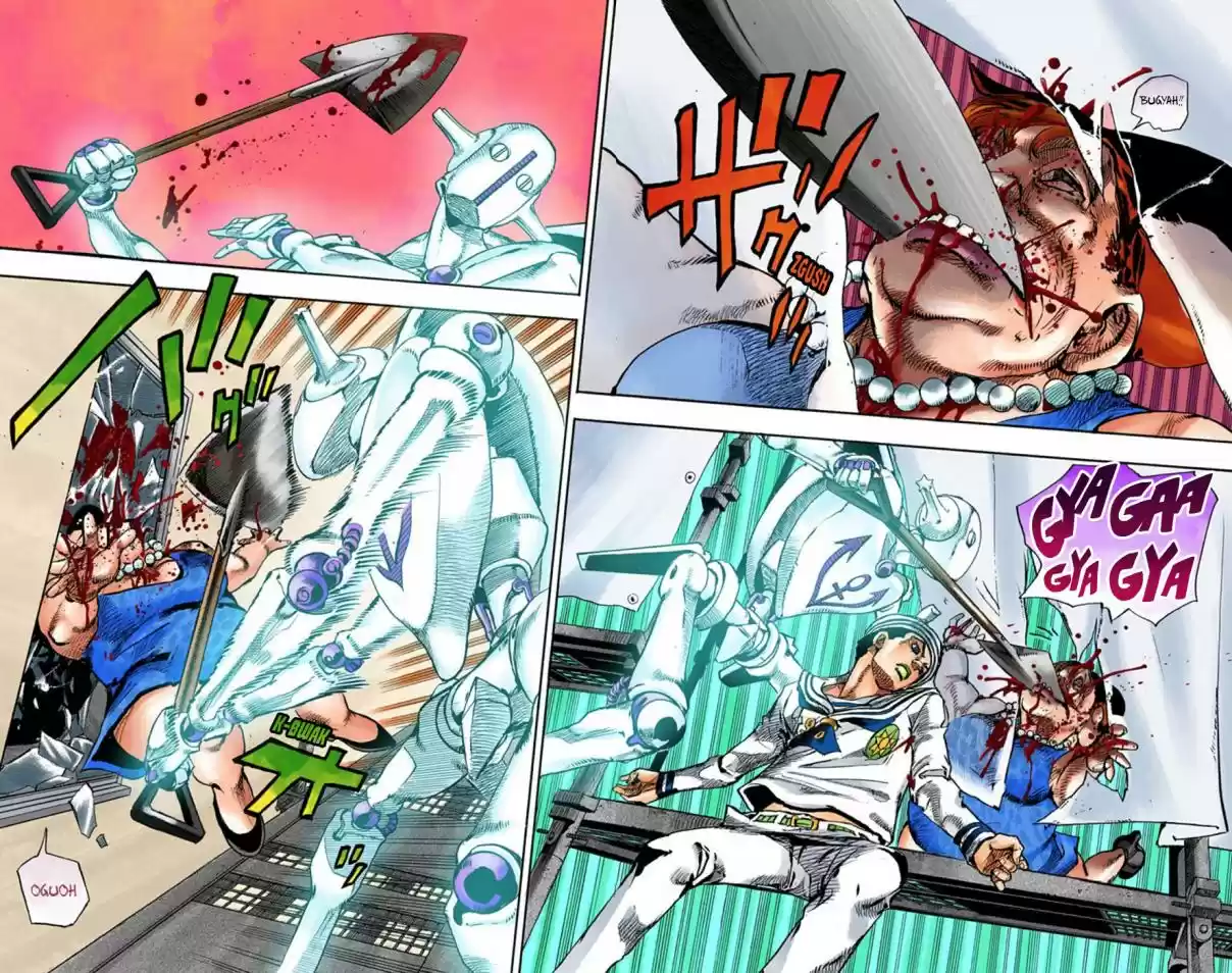 JoJo's Bizarre Adventure Part 8 JoJolion [Official Colored] Vol. 15 Ch. 61 Dolomité's Blue Lagoon Part 3