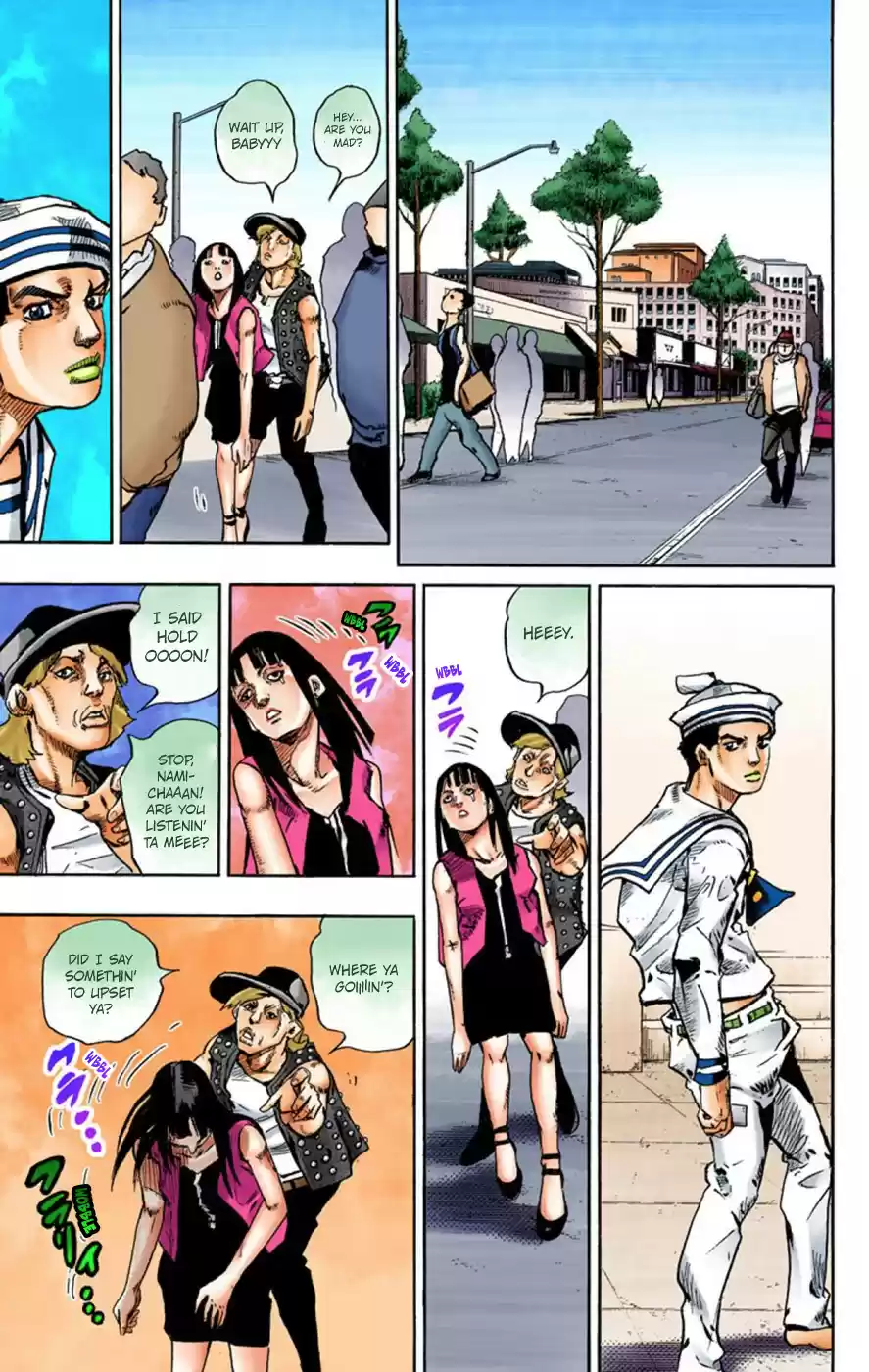 JoJo's Bizarre Adventure Part 8 JoJolion [Official Colored] Vol. 15 Ch. 61 Dolomité's Blue Lagoon Part 3