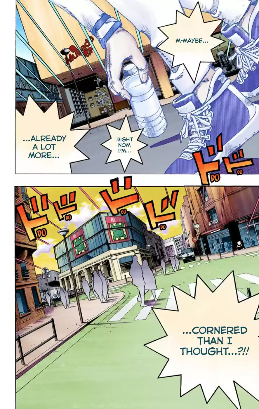 JoJo's Bizarre Adventure Part 8 JoJolion [Official Colored] Vol. 15 Ch. 62 Dolomité's Blue Lagoon Part 4