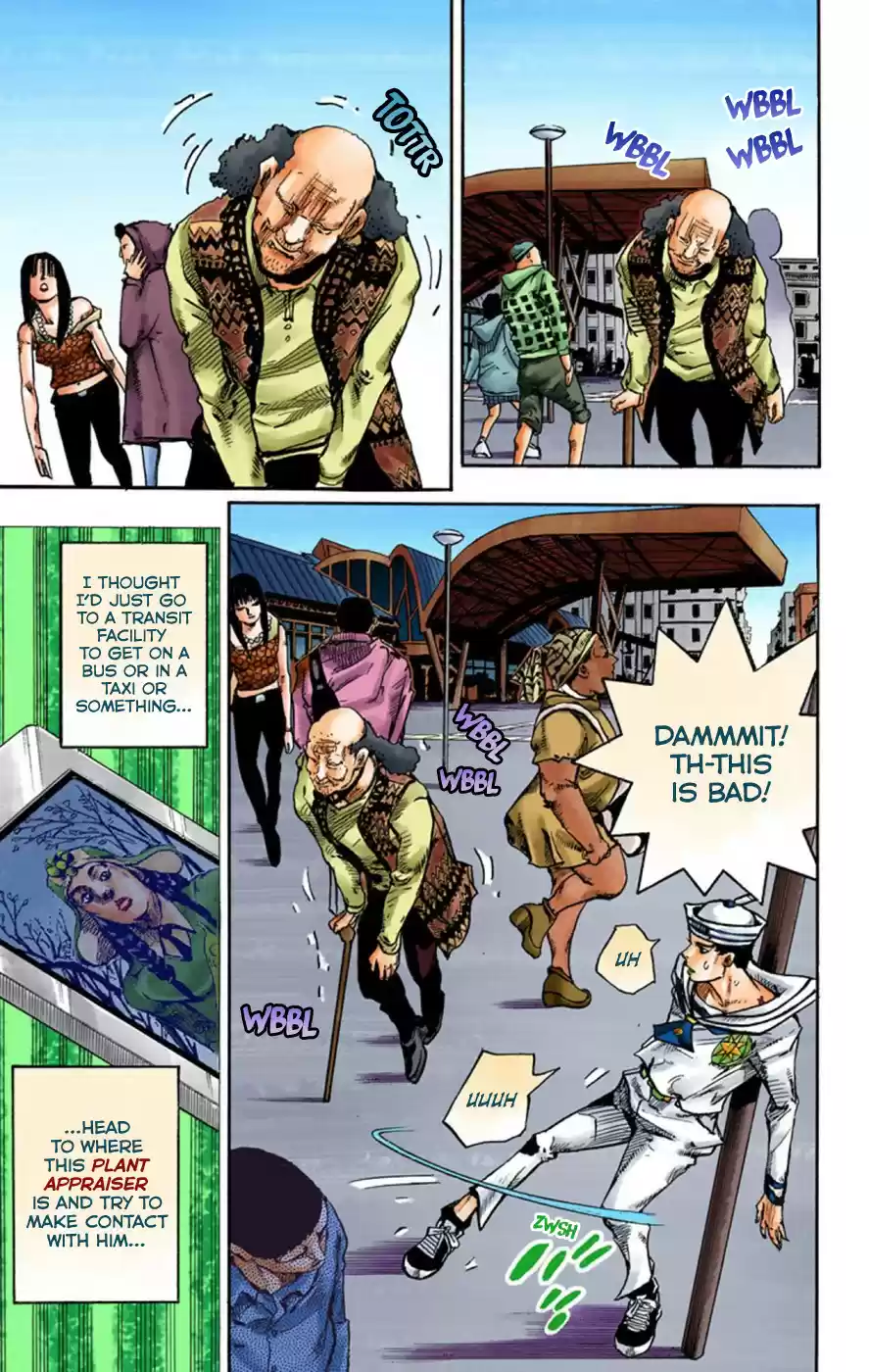 JoJo's Bizarre Adventure Part 8 JoJolion [Official Colored] Vol. 15 Ch. 62 Dolomité's Blue Lagoon Part 4
