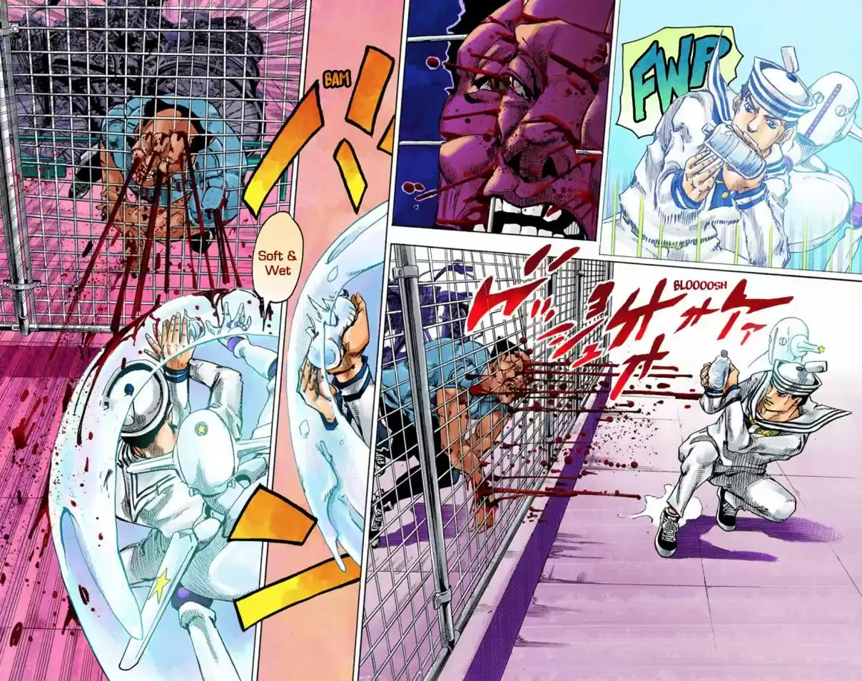 JoJo's Bizarre Adventure Part 8 JoJolion [Official Colored] Vol. 15 Ch. 62 Dolomité's Blue Lagoon Part 4