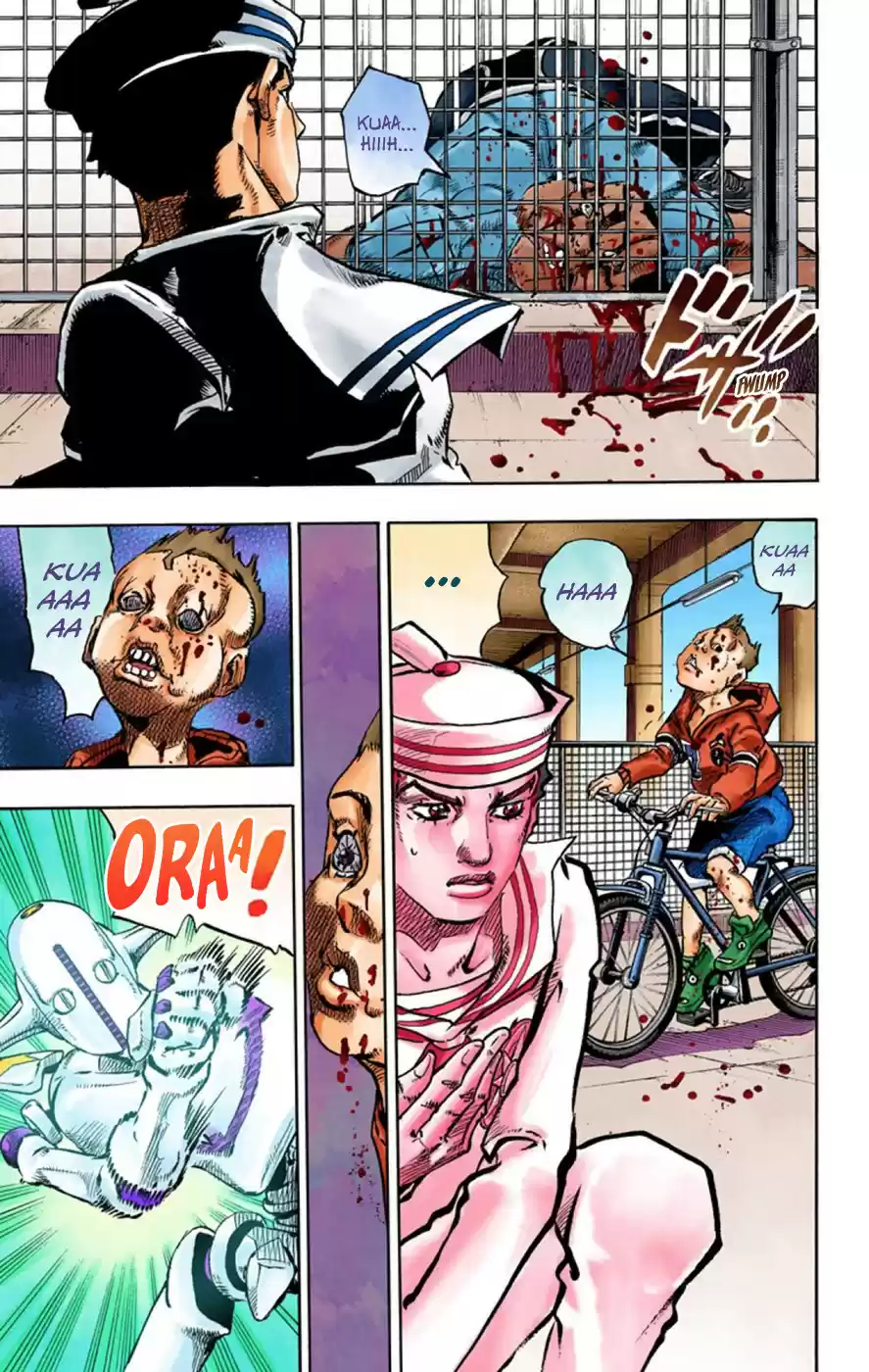 JoJo's Bizarre Adventure Part 8 JoJolion [Official Colored] Vol. 15 Ch. 62 Dolomité's Blue Lagoon Part 4