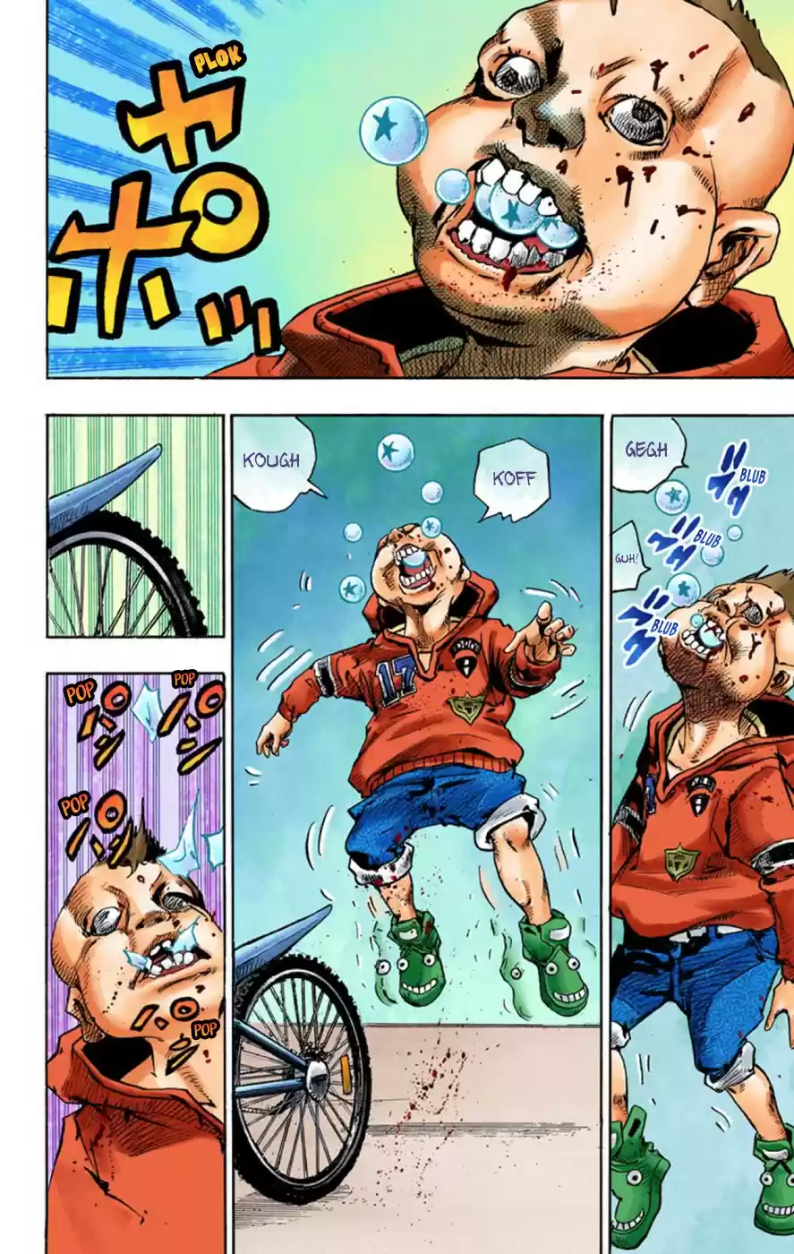 JoJo's Bizarre Adventure Part 8 JoJolion [Official Colored] Vol. 15 Ch. 62 Dolomité's Blue Lagoon Part 4