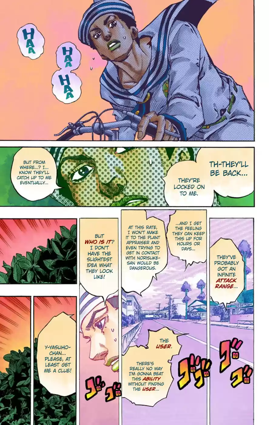 JoJo's Bizarre Adventure Part 8 JoJolion [Official Colored] Vol. 15 Ch. 62 Dolomité's Blue Lagoon Part 4