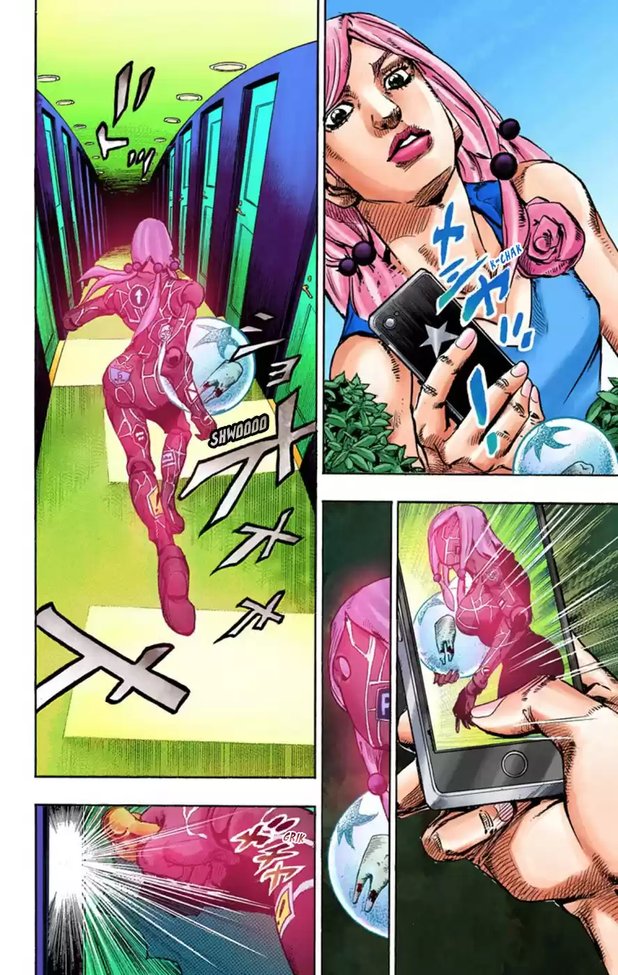 JoJo's Bizarre Adventure Part 8 JoJolion [Official Colored] Vol. 15 Ch. 62 Dolomité's Blue Lagoon Part 4