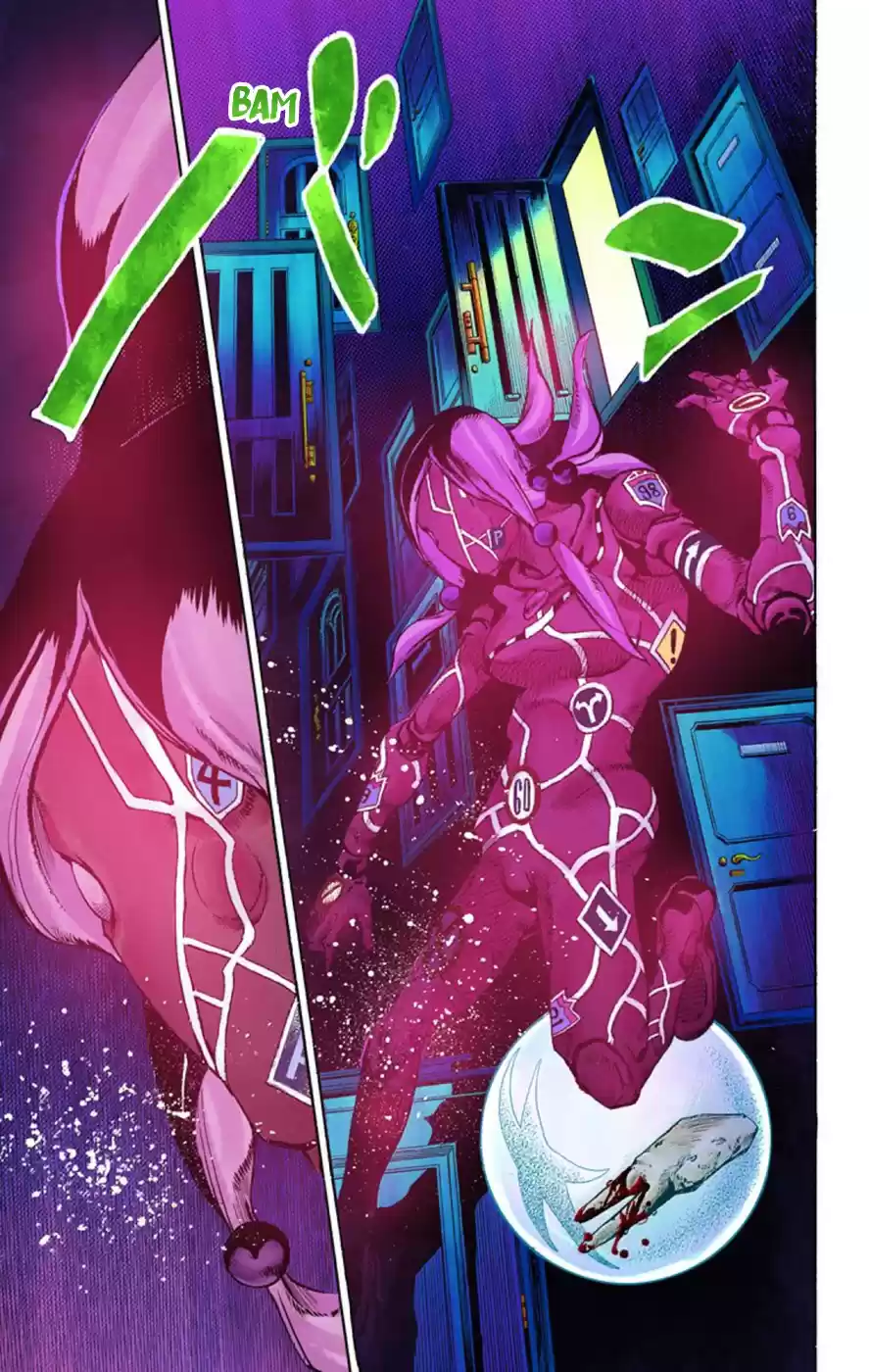 JoJo's Bizarre Adventure Part 8 JoJolion [Official Colored] Vol. 15 Ch. 62 Dolomité's Blue Lagoon Part 4