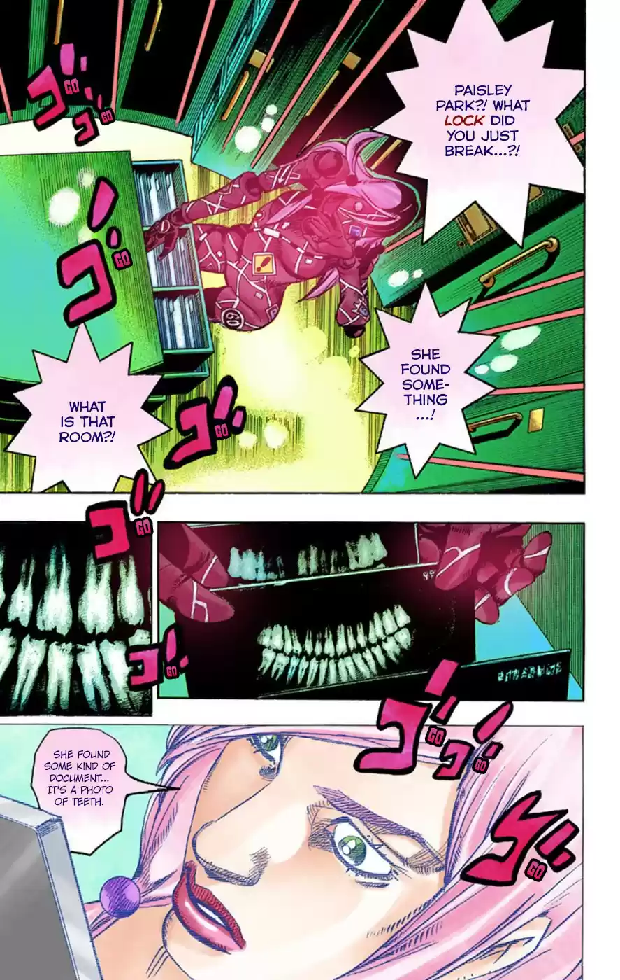 JoJo's Bizarre Adventure Part 8 JoJolion [Official Colored] Vol. 15 Ch. 62 Dolomité's Blue Lagoon Part 4