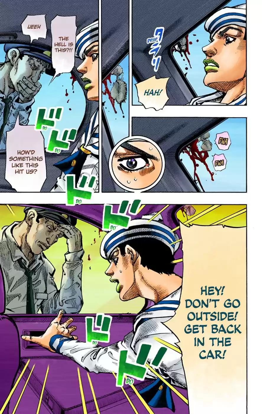 JoJo's Bizarre Adventure Part 8 JoJolion [Official Colored] Vol. 16 Ch. 63 Dolomité's Blue Lagoon Part 5
