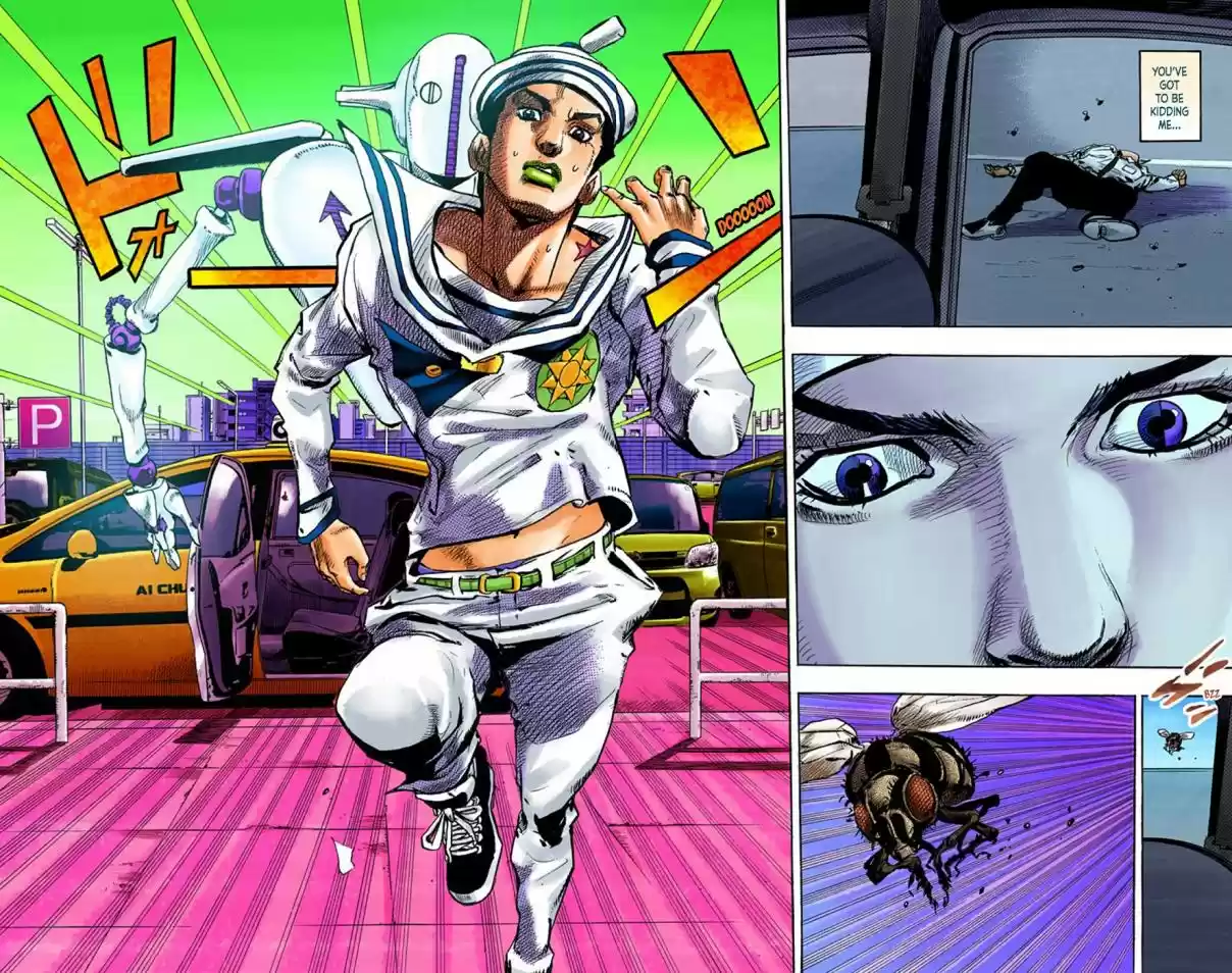 JoJo's Bizarre Adventure Part 8 JoJolion [Official Colored] Vol. 16 Ch. 63 Dolomité's Blue Lagoon Part 5