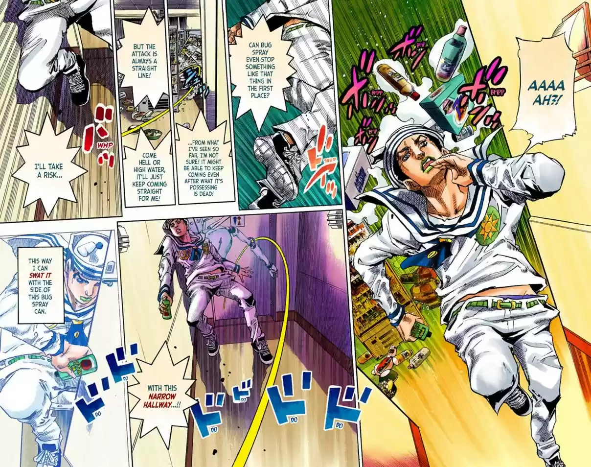 JoJo's Bizarre Adventure Part 8 JoJolion [Official Colored] Vol. 16 Ch. 63 Dolomité's Blue Lagoon Part 5