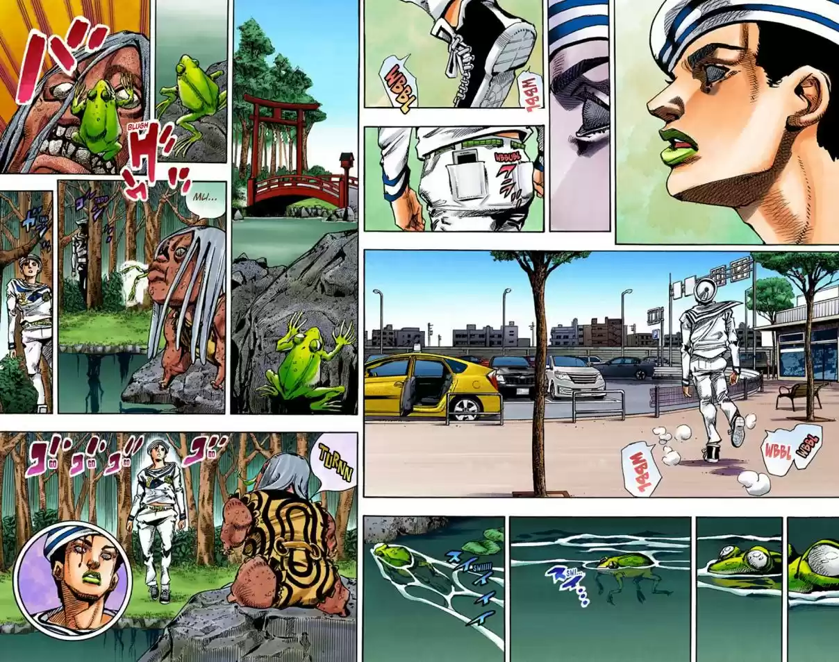 JoJo's Bizarre Adventure Part 8 JoJolion [Official Colored] Vol. 16 Ch. 63 Dolomité's Blue Lagoon Part 5