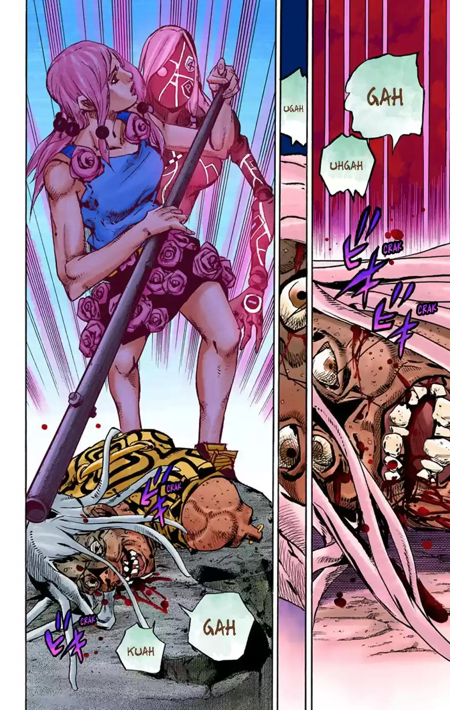 JoJo's Bizarre Adventure Part 8 JoJolion [Official Colored] Vol. 16 Ch. 63 Dolomité's Blue Lagoon Part 5