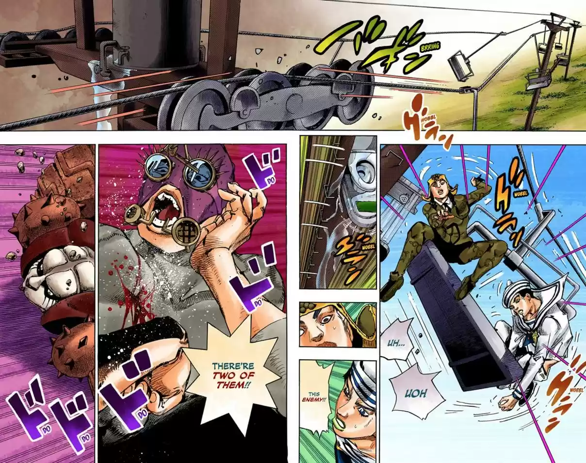 JoJo's Bizarre Adventure Part 8 JoJolion (Official Colored) Vol. 17 Ch. 68 Urban Guerrilla and Doremifasolati Do Part 1