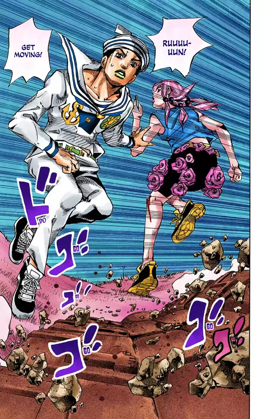 JoJo's Bizarre Adventure Part 8 JoJolion (Official Colored) Vol. 17 Ch. 68 Urban Guerrilla and Doremifasolati Do Part 1