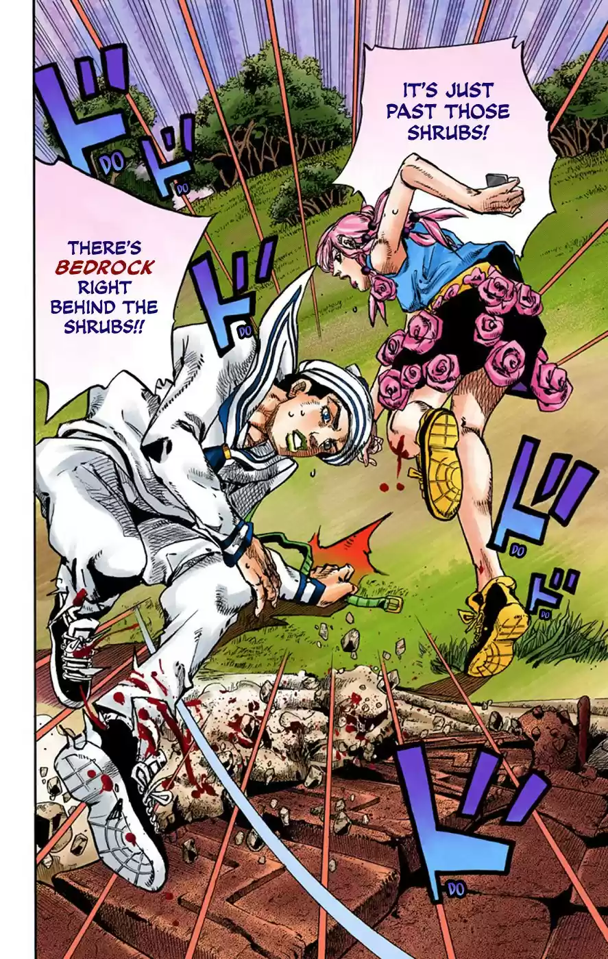 JoJo's Bizarre Adventure Part 8 JoJolion (Official Colored) Vol. 17 Ch. 68 Urban Guerrilla and Doremifasolati Do Part 1