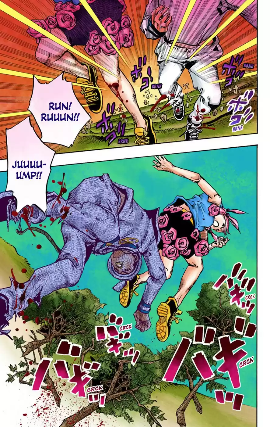 JoJo's Bizarre Adventure Part 8 JoJolion (Official Colored) Vol. 17 Ch. 68 Urban Guerrilla and Doremifasolati Do Part 1