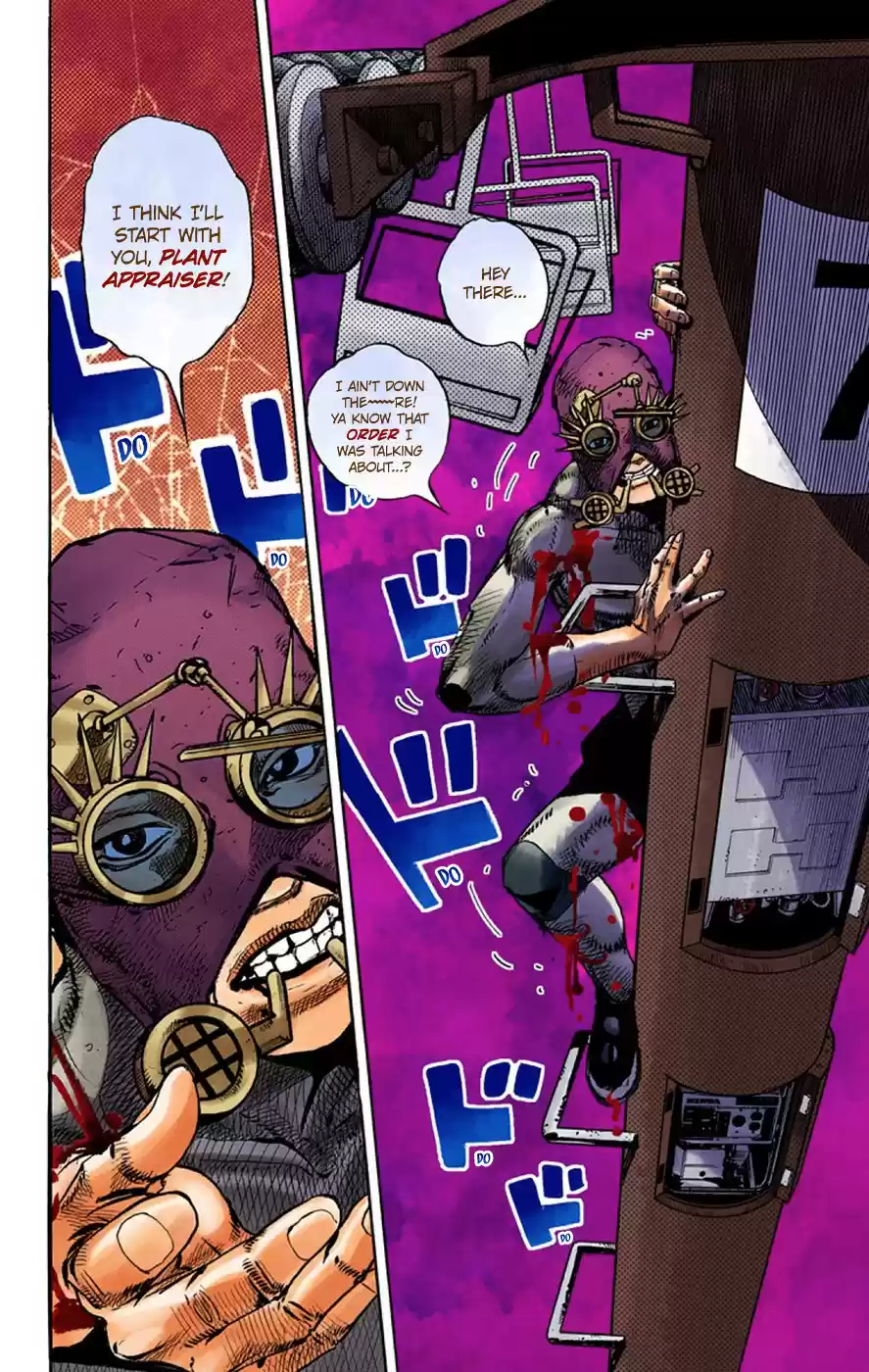 JoJo's Bizarre Adventure Part 8 JoJolion (Official Colored) Vol. 17 Ch. 68 Urban Guerrilla and Doremifasolati Do Part 1