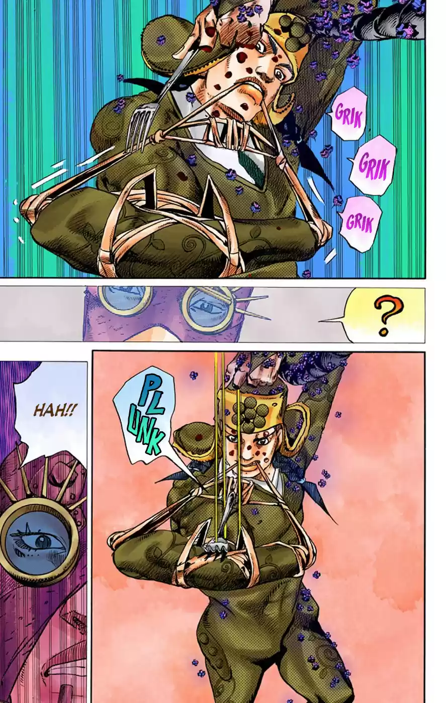 JoJo's Bizarre Adventure Part 8 JoJolion (Official Colored) Vol. 17 Ch. 69 Urban Guerrilla and Doremifasolati Do Part 2