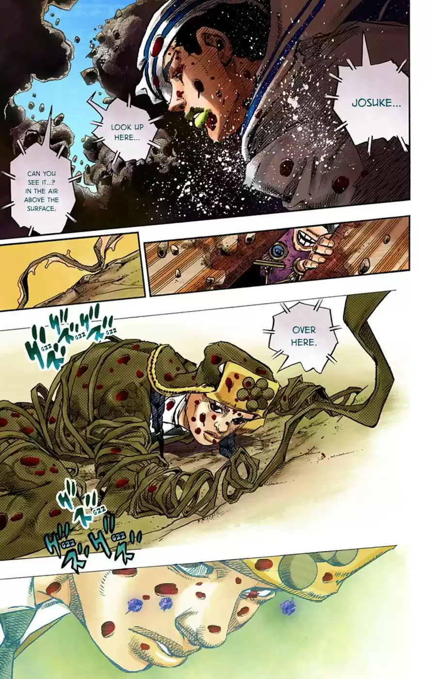 JoJo's Bizarre Adventure Part 8 JoJolion (Official Colored) Vol. 17 Ch. 70 Urban Guerrilla and Doremifasolati Do Part 3