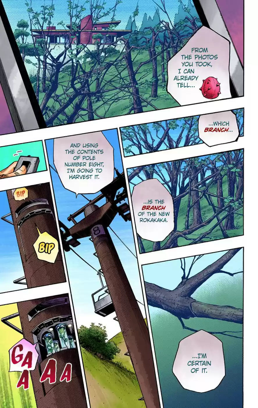 JoJo's Bizarre Adventure Part 8 JoJolion (Official Colored) Vol. 17 Ch. 70 Urban Guerrilla and Doremifasolati Do Part 3
