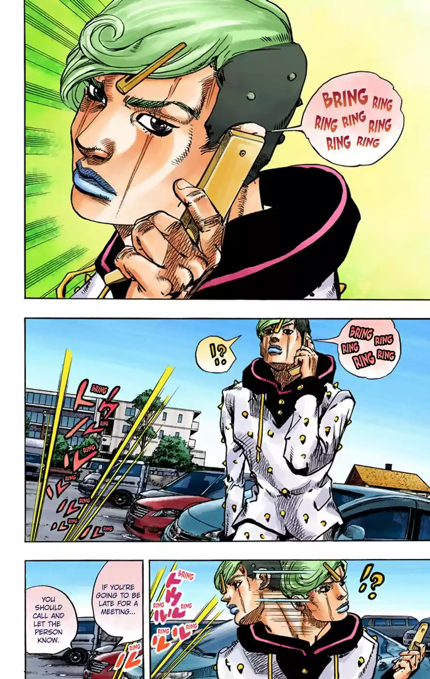 JoJo's Bizarre Adventure Part 8 JoJolion (Official Colored) Vol. 17 Ch. 70 Urban Guerrilla and Doremifasolati Do Part 3