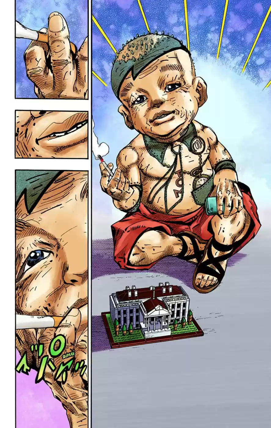 JoJo's Bizarre Adventure Part 8 JoJolion (Official Colored) Vol. 17 Ch. 70 Urban Guerrilla and Doremifasolati Do Part 3