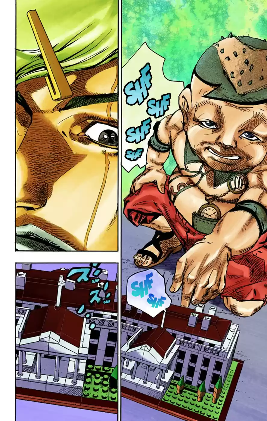 JoJo's Bizarre Adventure Part 8 JoJolion (Official Colored) Vol. 17 Ch. 70 Urban Guerrilla and Doremifasolati Do Part 3
