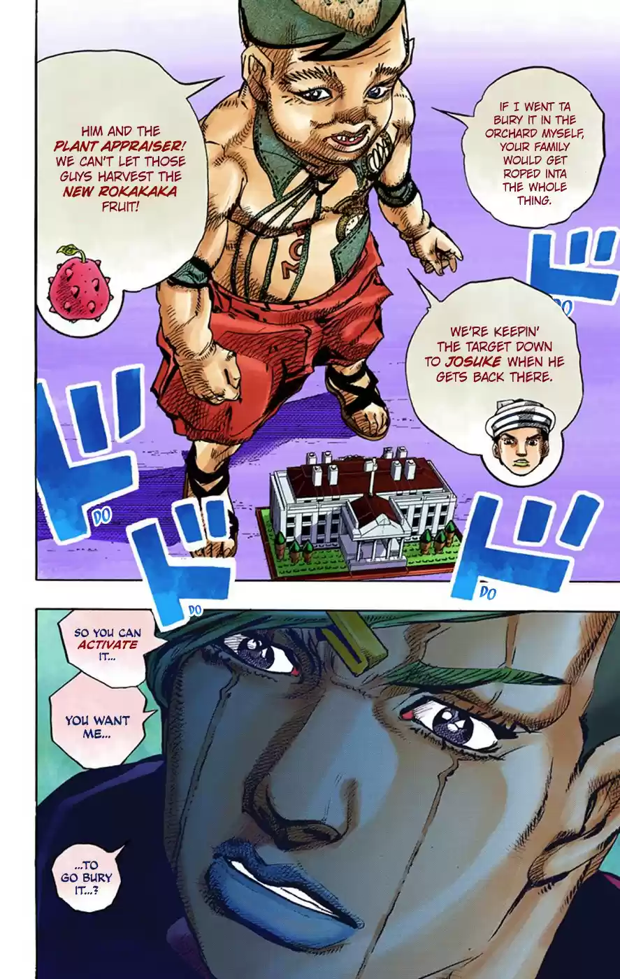 JoJo's Bizarre Adventure Part 8 JoJolion (Official Colored) Vol. 17 Ch. 70 Urban Guerrilla and Doremifasolati Do Part 3