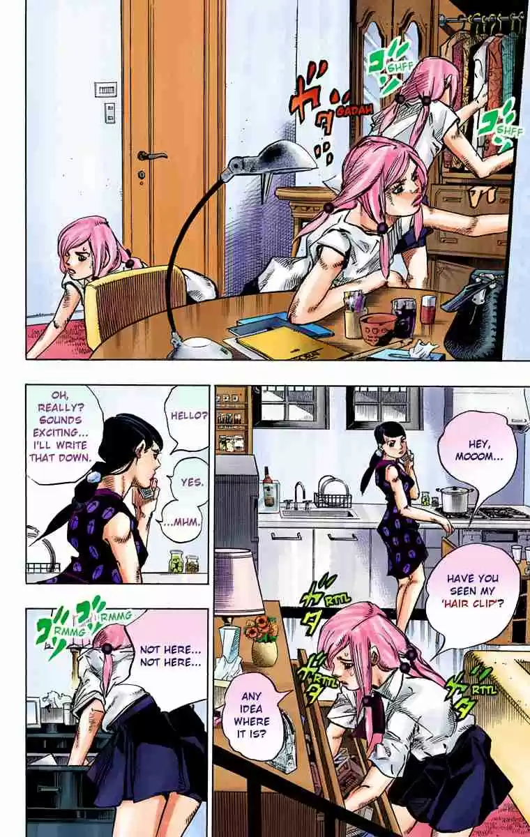 JoJo's Bizarre Adventure Part 8 JoJolion (Official Colored) Vol. 18 Ch. 71 Hair Clip of the Qing Dynasty