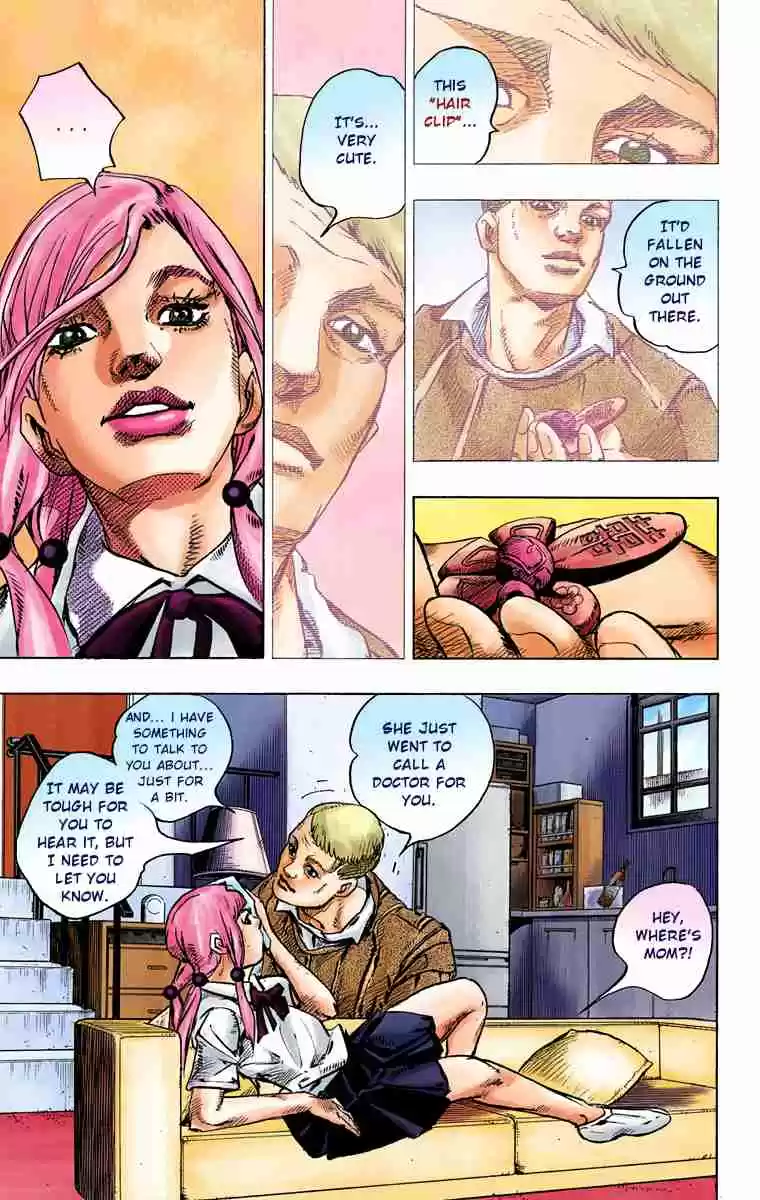 JoJo's Bizarre Adventure Part 8 JoJolion (Official Colored) Vol. 18 Ch. 71 Hair Clip of the Qing Dynasty