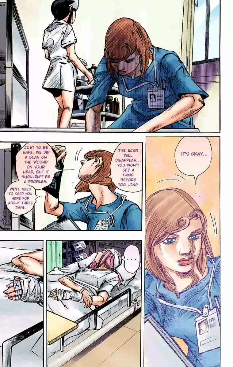 JoJo's Bizarre Adventure Part 8 JoJolion (Official Colored) Vol. 18 Ch. 71 Hair Clip of the Qing Dynasty