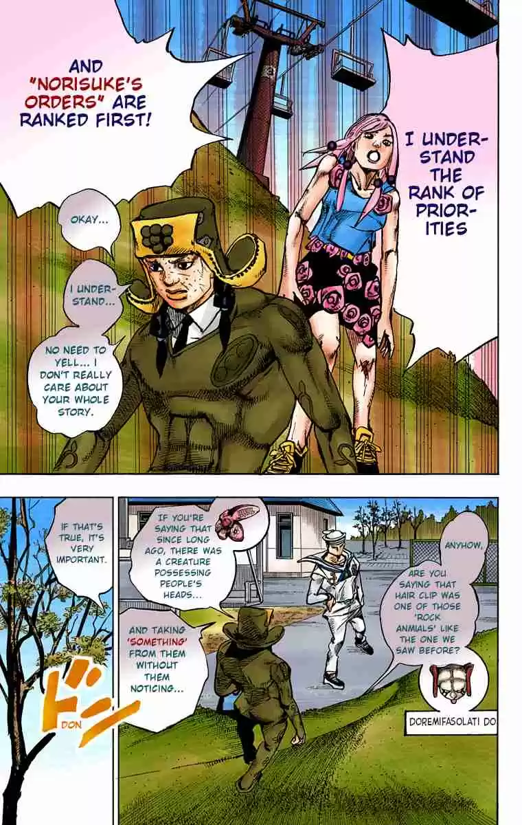 JoJo's Bizarre Adventure Part 8 JoJolion (Official Colored) Vol. 18 Ch. 71 Hair Clip of the Qing Dynasty