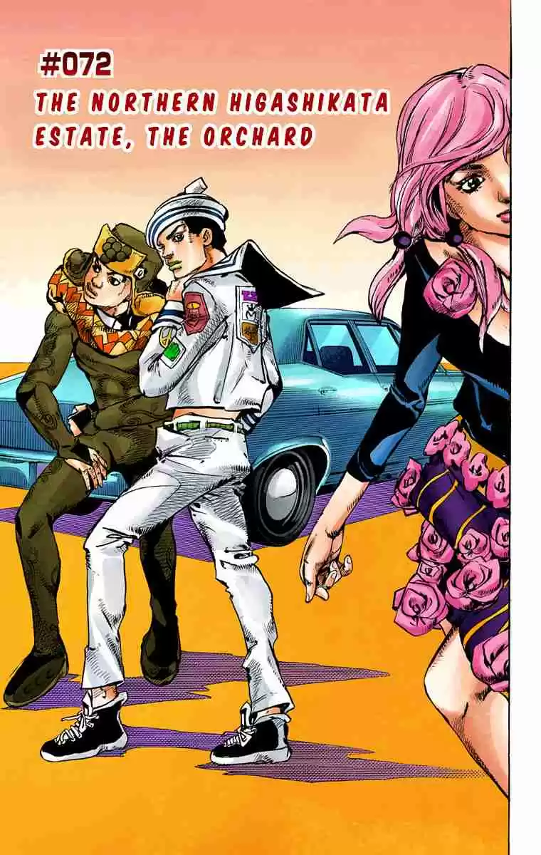 JoJo's Bizarre Adventure Part 8 JoJolion (Official Colored) Vol. 18 Ch. 72 The Northern Higashikata Estate, the Orchard
