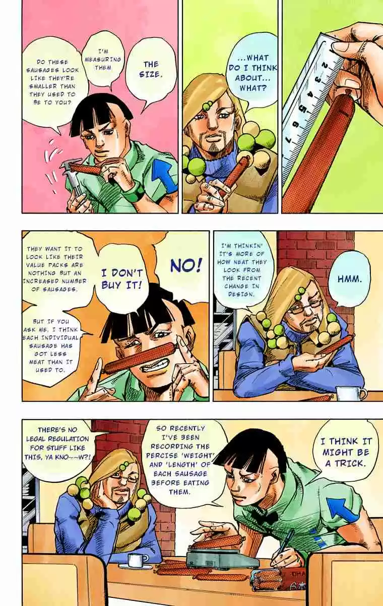 JoJo's Bizarre Adventure Part 8 JoJolion (Official Colored) Vol. 18 Ch. 72 The Northern Higashikata Estate, the Orchard