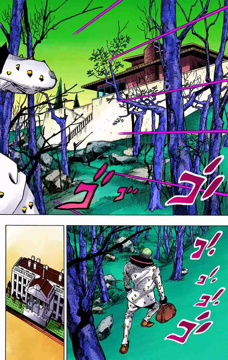 JoJo's Bizarre Adventure Part 8 JoJolion (Official Colored) Vol. 18 Ch. 72 The Northern Higashikata Estate, the Orchard