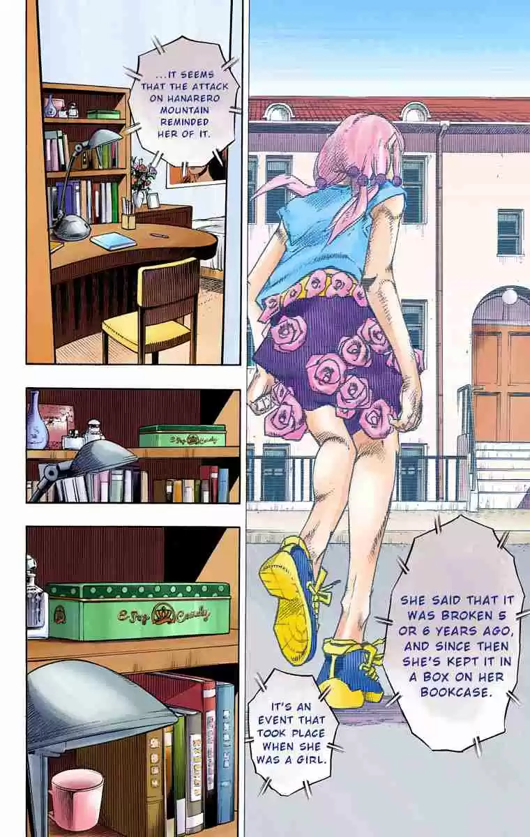 JoJo's Bizarre Adventure Part 8 JoJolion (Official Colored) Vol. 18 Ch. 72 The Northern Higashikata Estate, the Orchard
