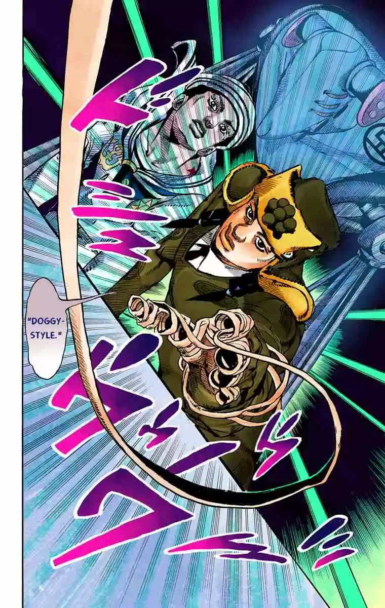 JoJo's Bizarre Adventure Part 8 JoJolion (Official Colored) Vol. 18 Ch. 72 The Northern Higashikata Estate, the Orchard