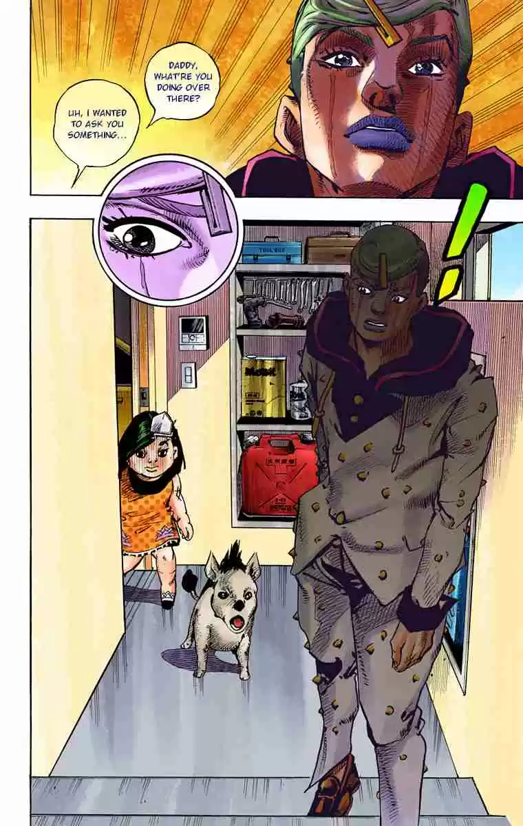 JoJo's Bizarre Adventure Part 8 JoJolion (Official Colored) Vol. 18 Ch. 72 The Northern Higashikata Estate, the Orchard