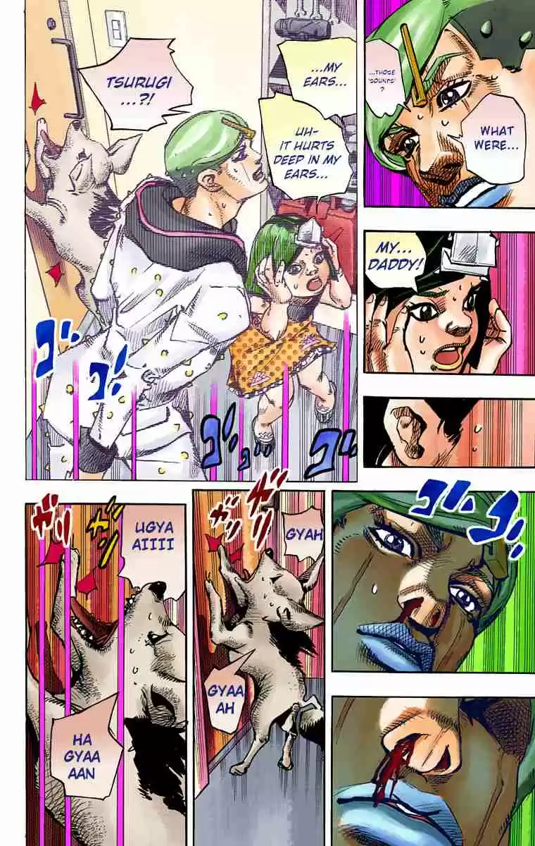 JoJo's Bizarre Adventure Part 8 JoJolion (Official Colored) Vol. 18 Ch. 72 The Northern Higashikata Estate, the Orchard