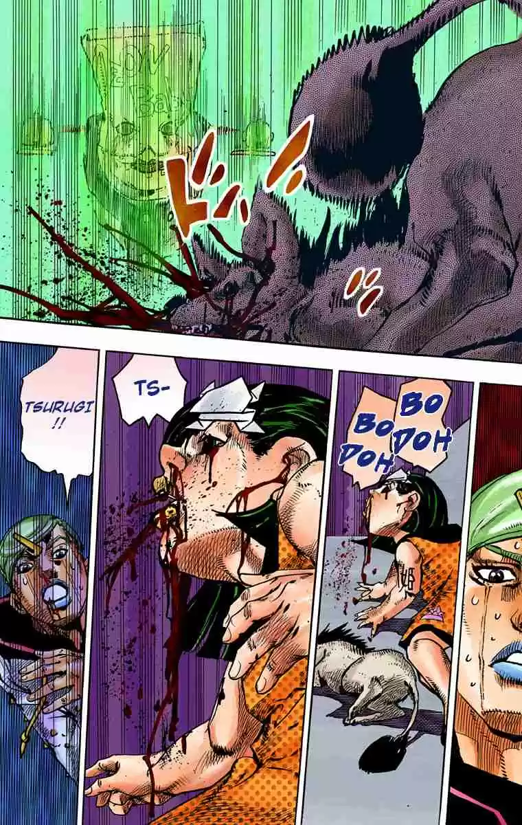 JoJo's Bizarre Adventure Part 8 JoJolion (Official Colored) Vol. 18 Ch. 72 The Northern Higashikata Estate, the Orchard